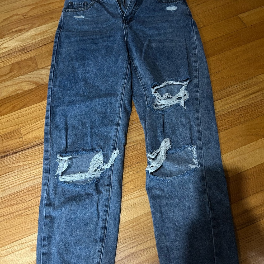 SHEIN Classic Blue Denim Jeans